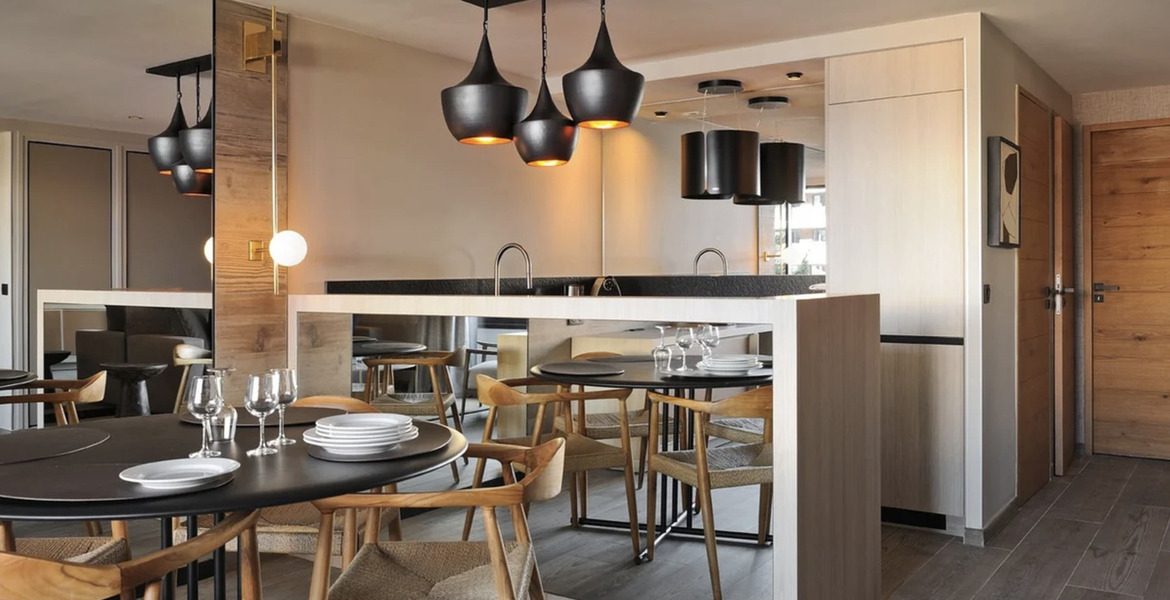 Appartement à louer à Bellecote Courchevel 1850