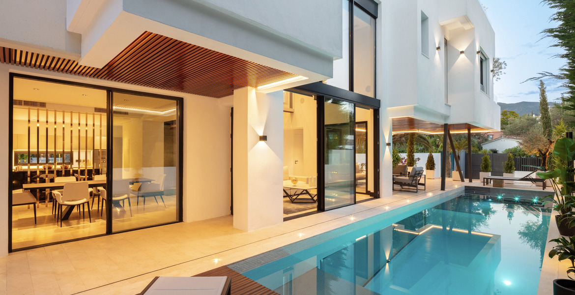 Villa  for rent in Marbella Golden Mile