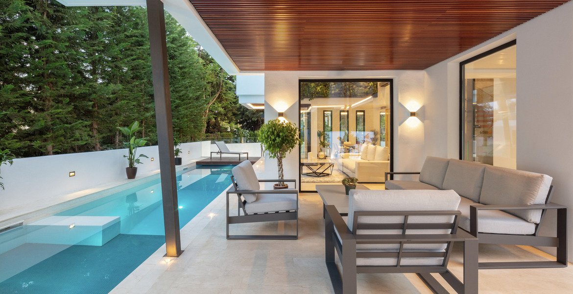 Villa  for rent in Marbella Golden Mile