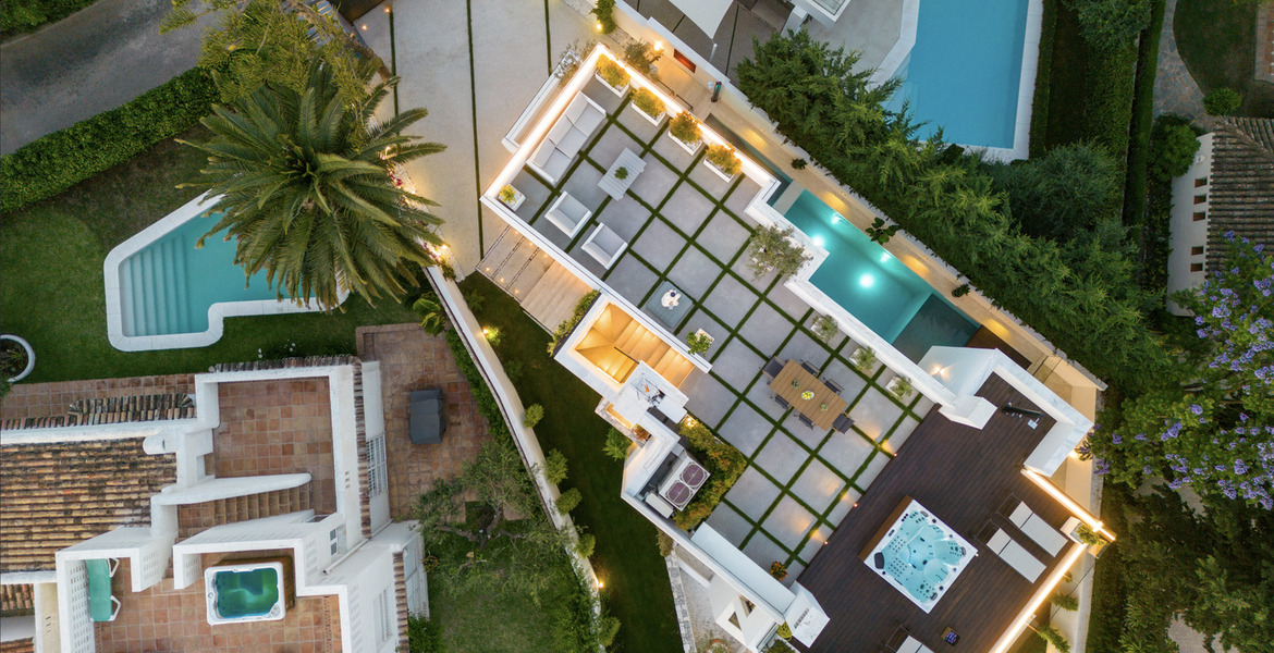 Villa  for rent in Marbella Golden Mile