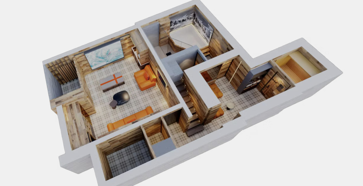 Chalet for rent in Courchevel 1850