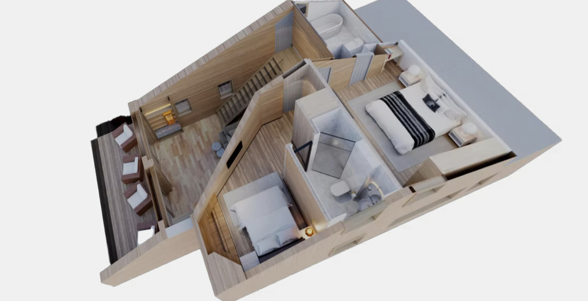 Chalet for rent in Courchevel 1850