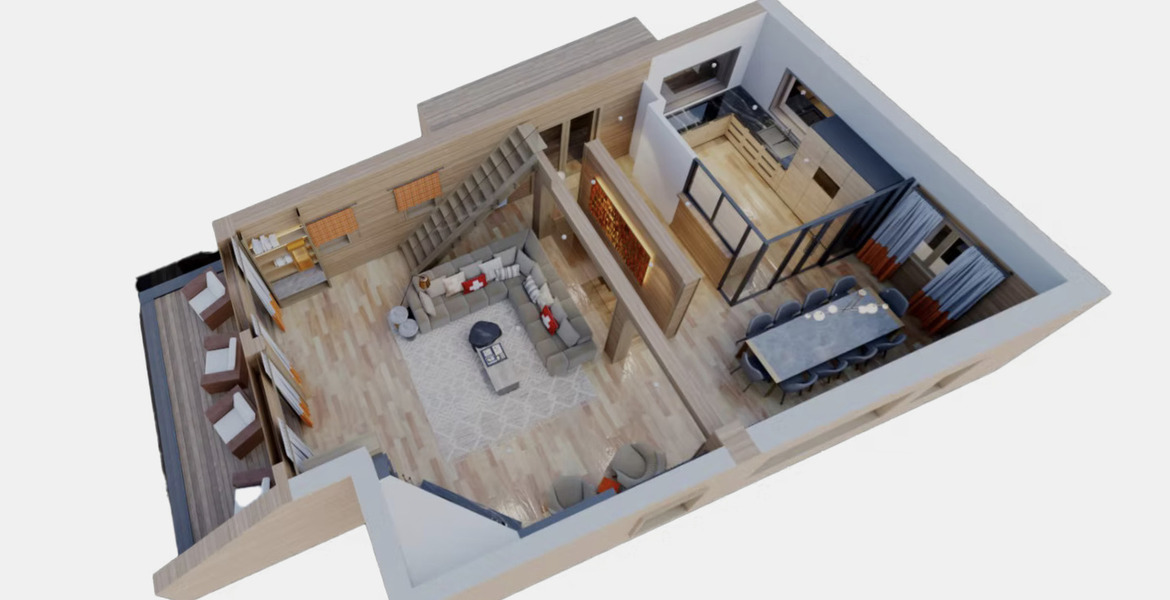 Chalet for rent in Courchevel 1850