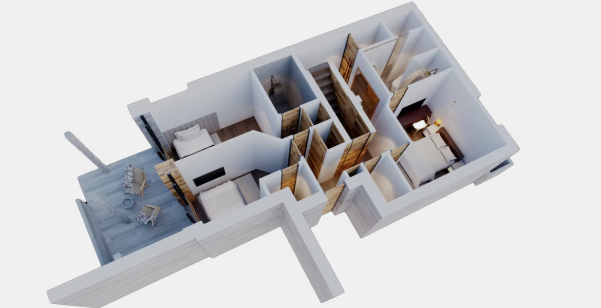 Chalet for rent in Courchevel 1850