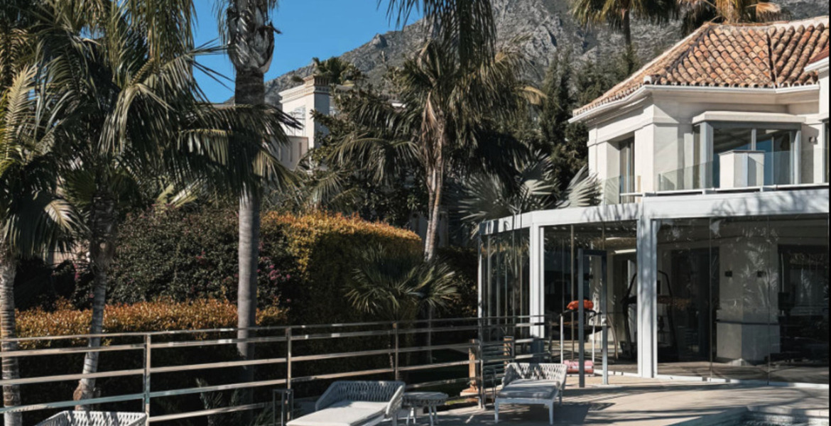 Villa en alquiler en Marbella Sierra Blanca