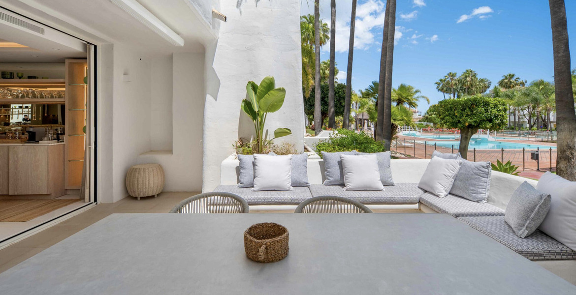 Apartment for rent in Marina Puente Romano Marbella