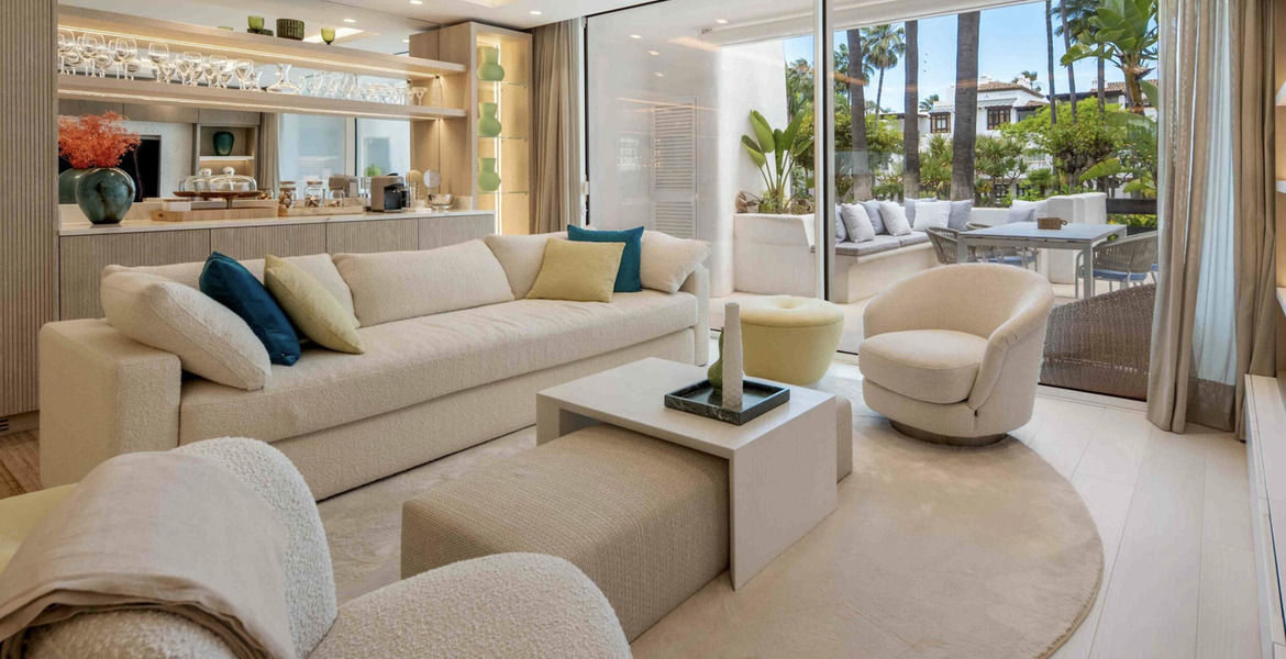 Apartment for rent in Marina Puente Romano Marbella