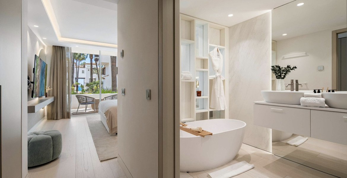 Apartment for rent in Marina Puente Romano Marbella