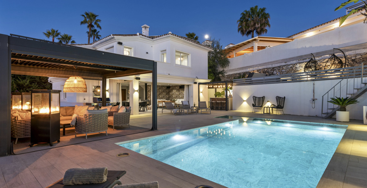 Villa en alquiler en Puerto Banus Marbella