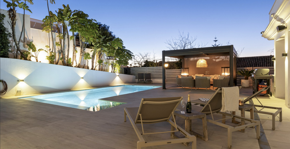 Villa en alquiler en Puerto Banus Marbella