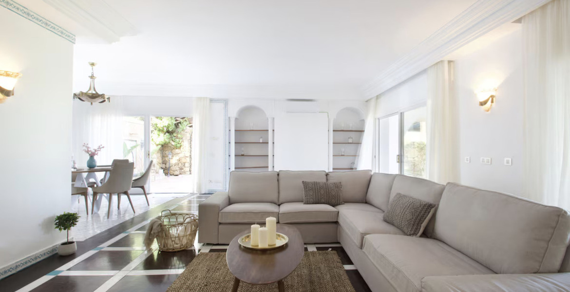 Villa à louer à Marbella, sur la Golden Mile 