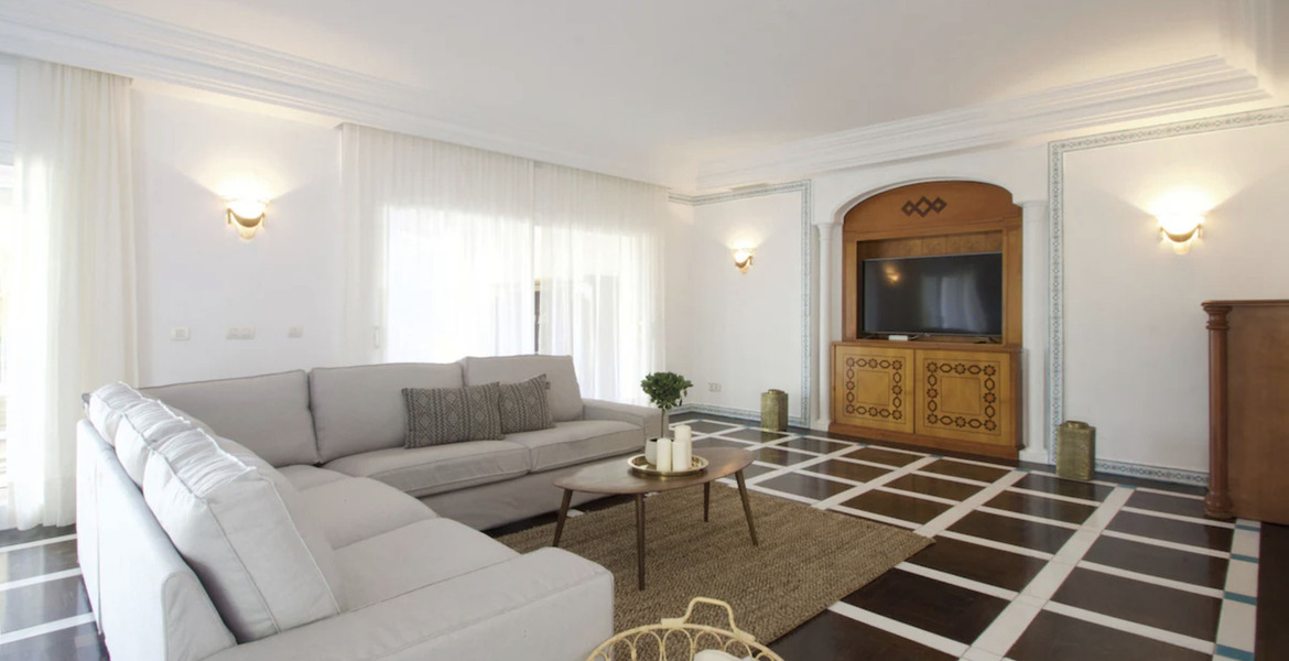 Villa à louer à Marbella, sur la Golden Mile 