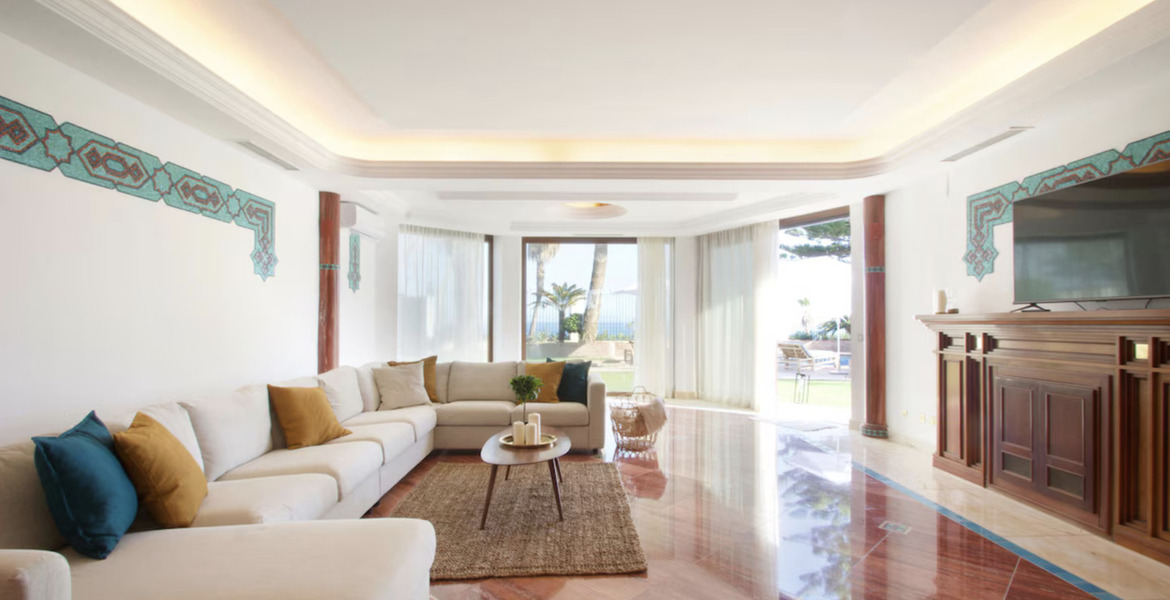 Villa à louer à Marbella, sur la Golden Mile 