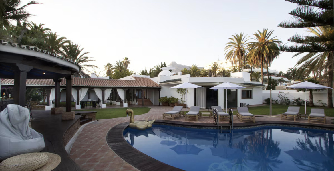 Villa à louer à Marbella, sur la Golden Mile 