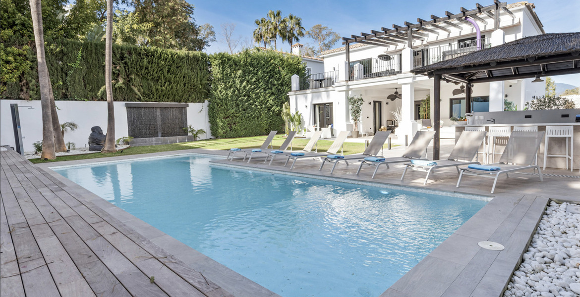 Villa à louer à Marbella Guadalmina Alta
