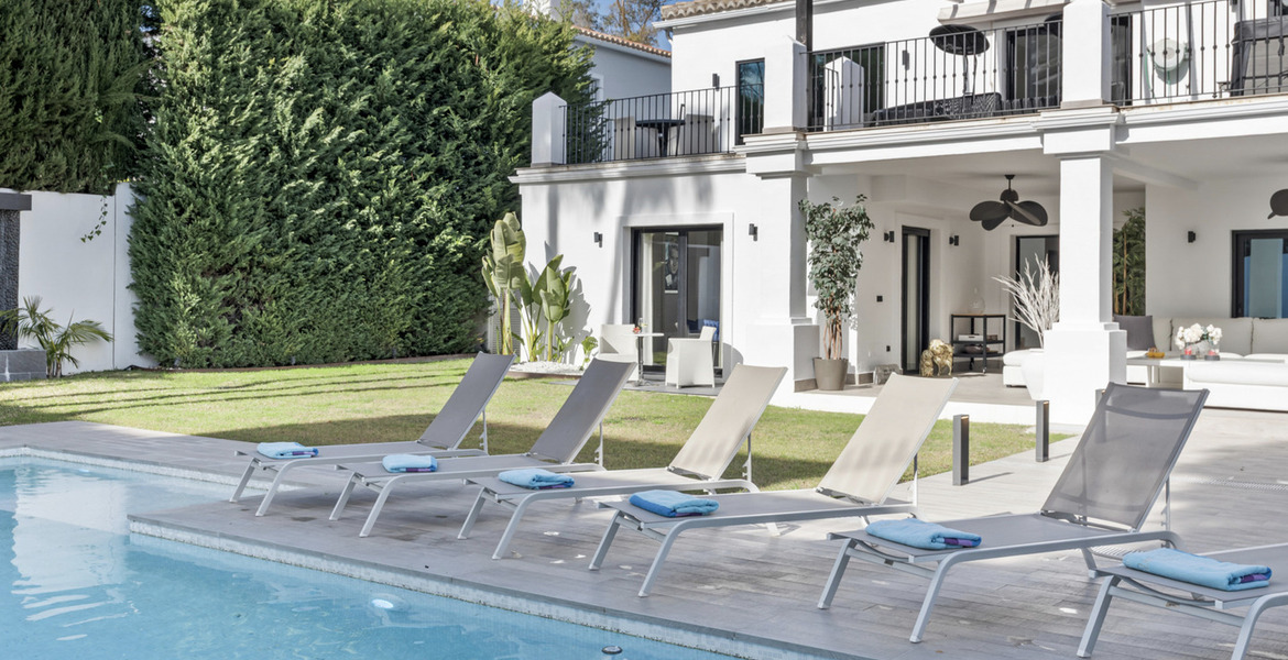 Villa à louer à Marbella Guadalmina Alta