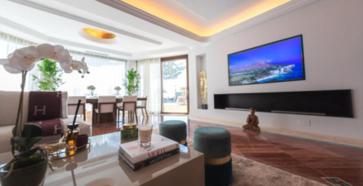 Villa à louer sur le « Golden Mile » à Marbella 