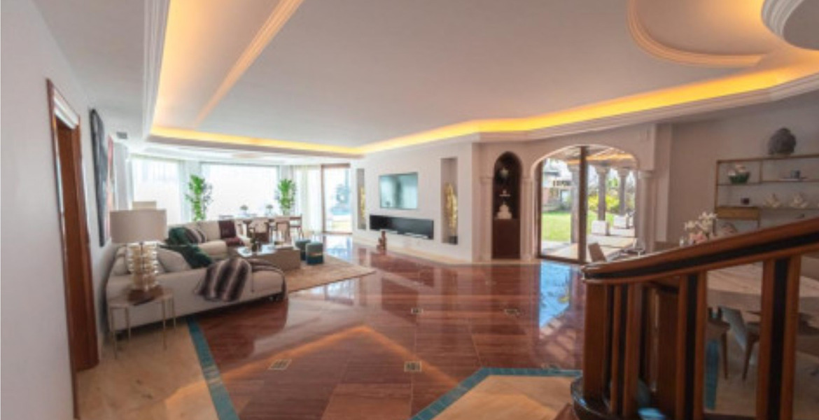 Villa à louer sur le « Golden Mile » à Marbella 