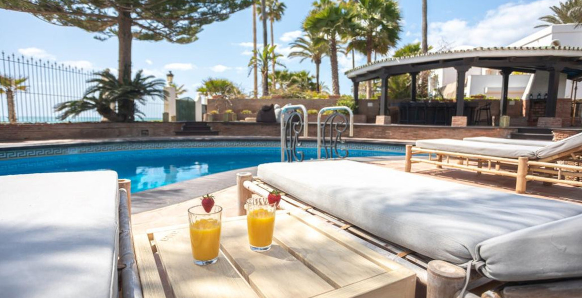 Villa à louer sur le « Golden Mile » à Marbella 