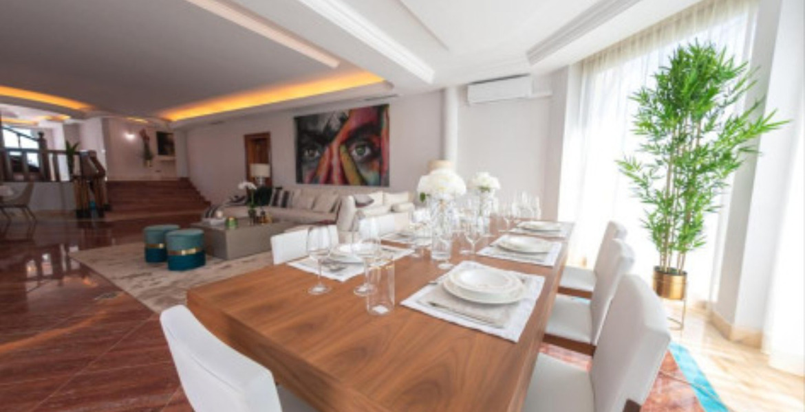 Villa à louer sur le « Golden Mile » à Marbella 