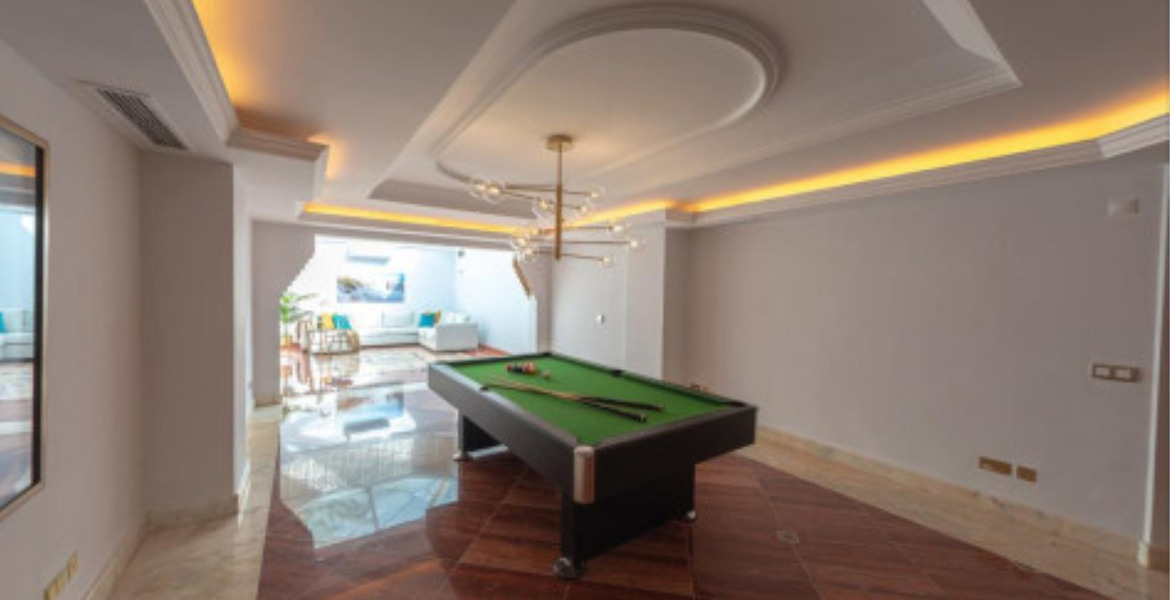 Villa à louer sur le « Golden Mile » à Marbella 