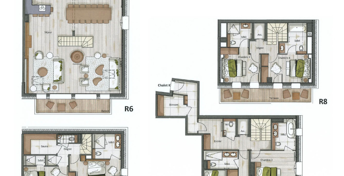 Chalet en alquiler en Méribel