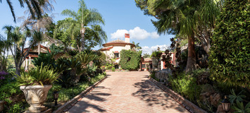 Villa con vistas al mar en alquiler en Estepona 