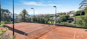 Villa con vistas al mar en alquiler en Estepona 