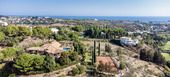 Villa con vistas al mar en alquiler en Estepona 