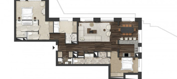 Apartment for rent in Courchevel 1850 