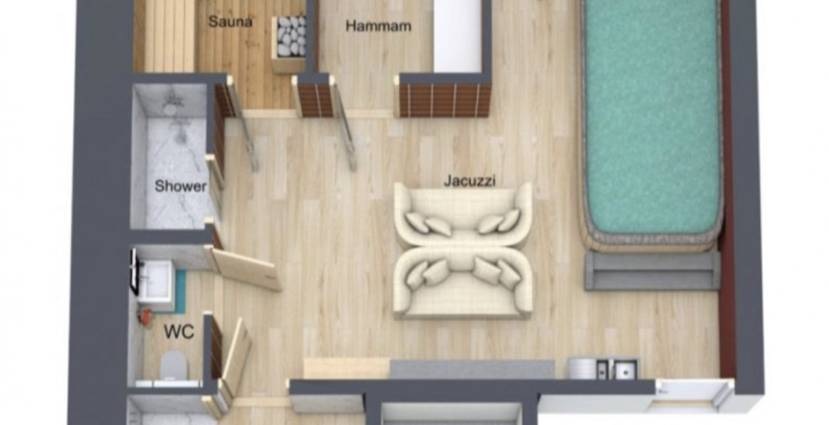 Appartement à courchevel 1850