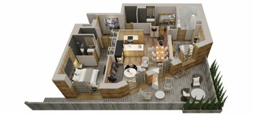 Appartement à louer à Courchevel 1850