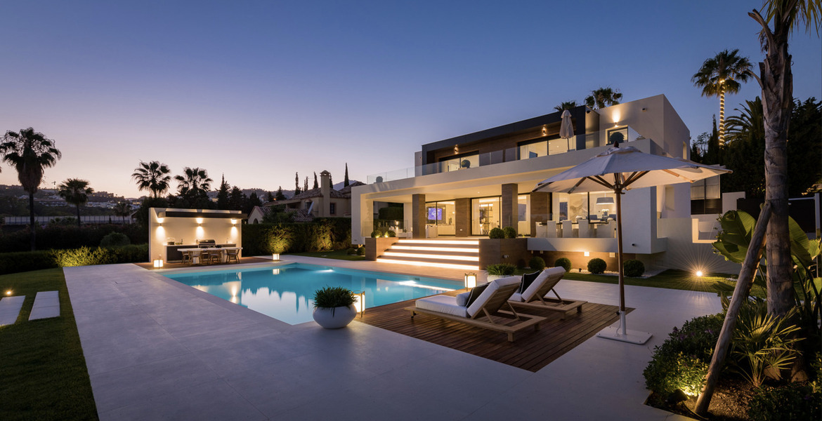 Villa à louer à Marbella, Nueva Andalucía