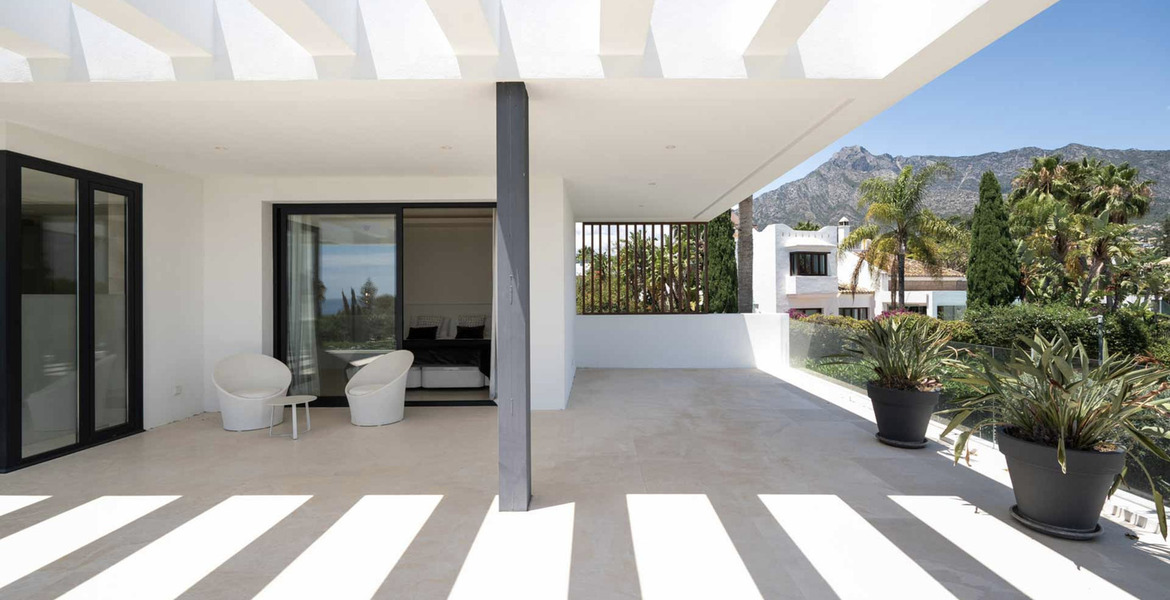 Villa en alquiler en Marbella, Altos Puente Romano