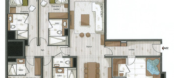 Apartment for rent in Courchevel 1650