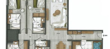 Apartment for rent in Courchevel 1650