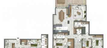 Apartment for rent in Courchevel 1650