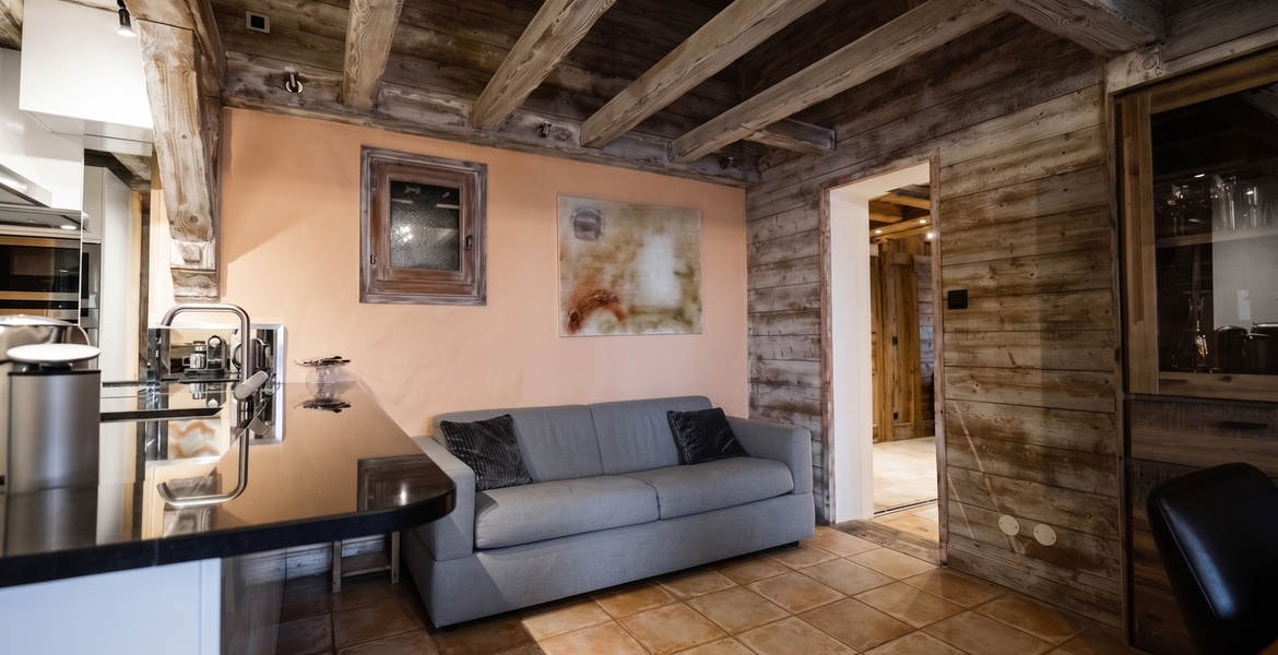 Appartement skis aux pieds à Courchevel 1850