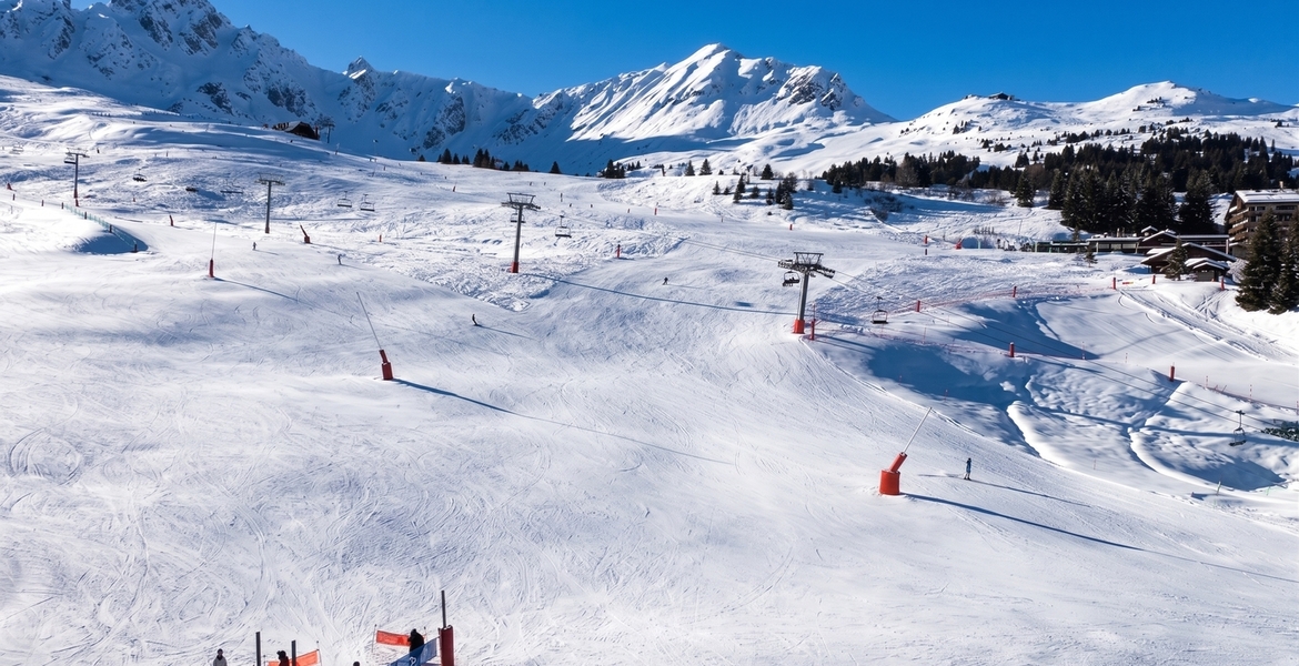 Appartement skis aux pieds à Courchevel 1850