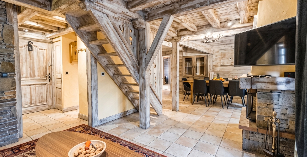 Appartement skis aux pieds à Courchevel 1850