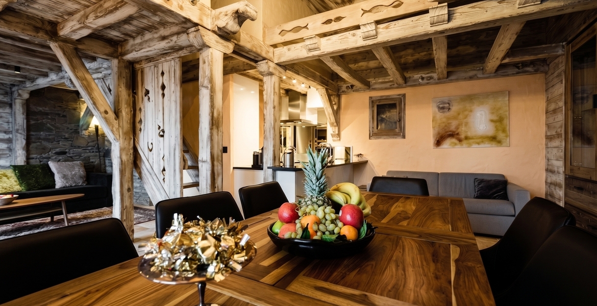 Appartement skis aux pieds à Courchevel 1850