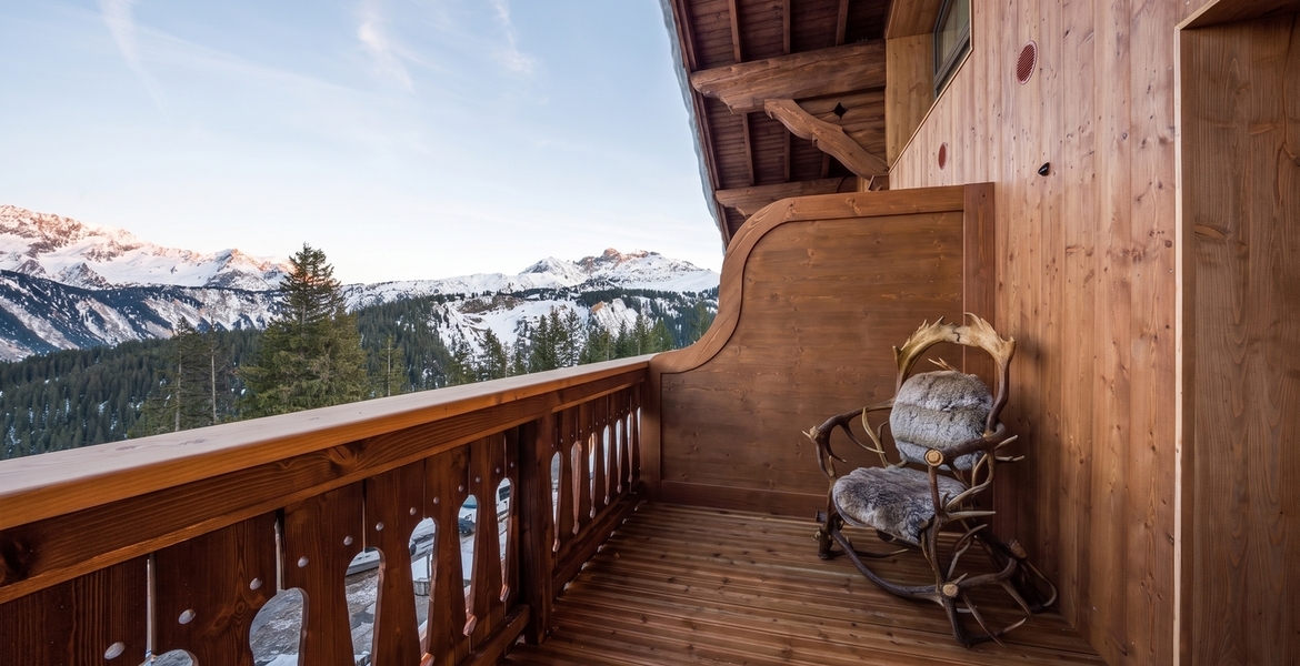 Appartement skis aux pieds à Courchevel 1850