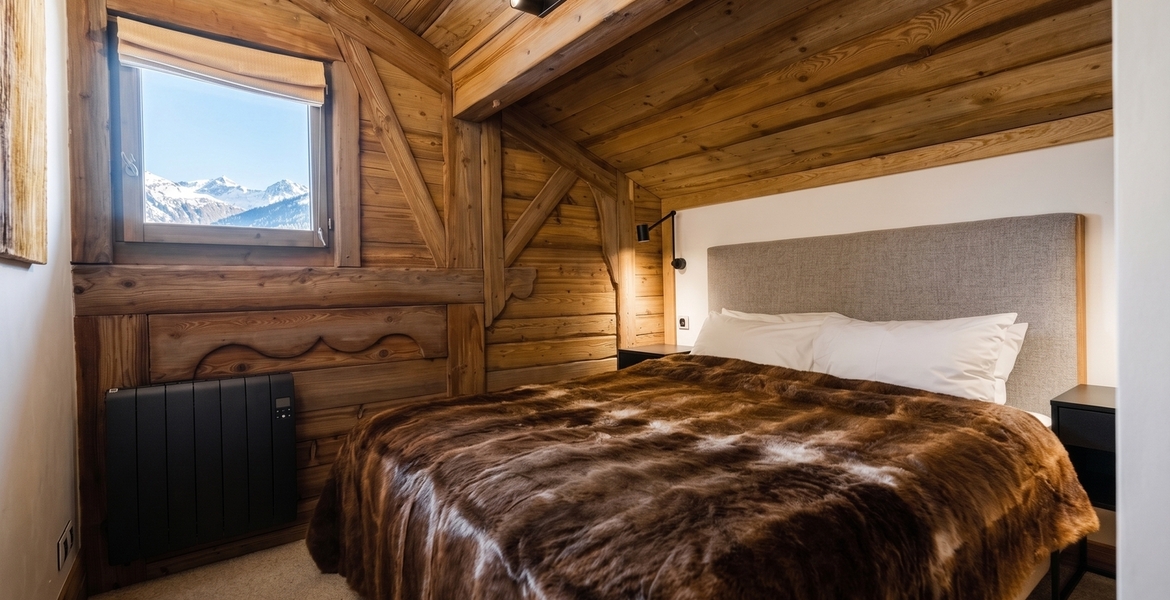 Appartement skis aux pieds à Courchevel 1850