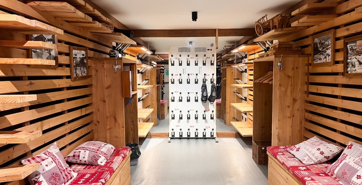 Appartement skis aux pieds à Courchevel 1850
