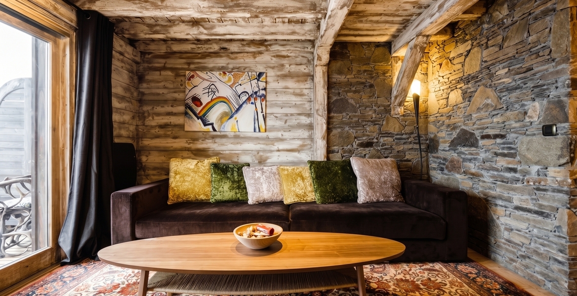 Appartement skis aux pieds à Courchevel 1850