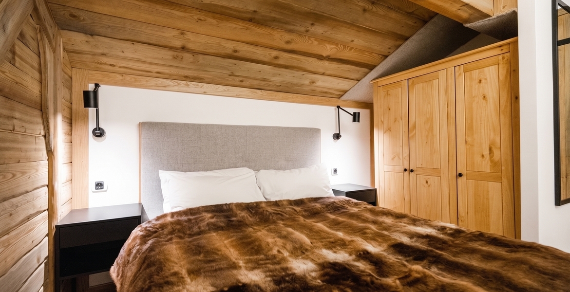 Appartement skis aux pieds à Courchevel 1850