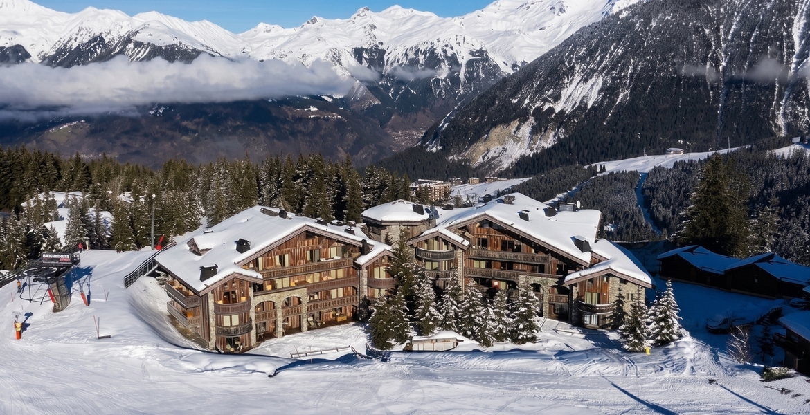 Appartement skis aux pieds à Courchevel 1850