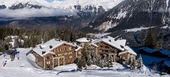 Appartement skis aux pieds à Courchevel 1850