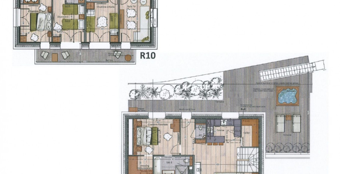 Chalet à louer à Méribel