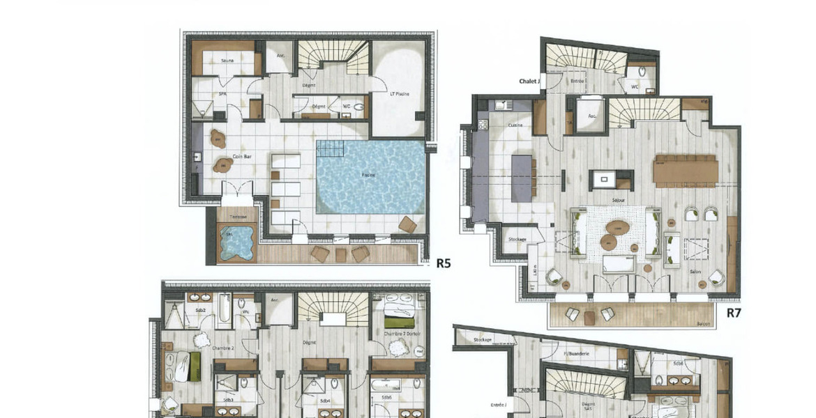 Chalet for rent in Méribel